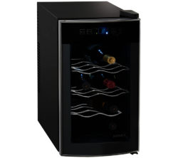 HUSKY  Reflections HUS-HN11 Wine Cooler - Black